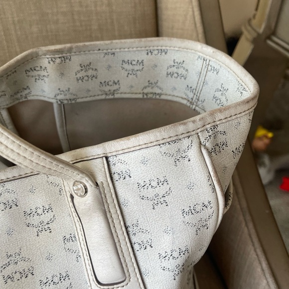 Authentic MCM large vintage tote bag (E01) - Picture 4 of 16